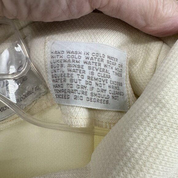 vintage 60s NARDIS OF DALLAS jacket blazer ivory MEDIUM go-go peter pan collar - Picture 11 of 12